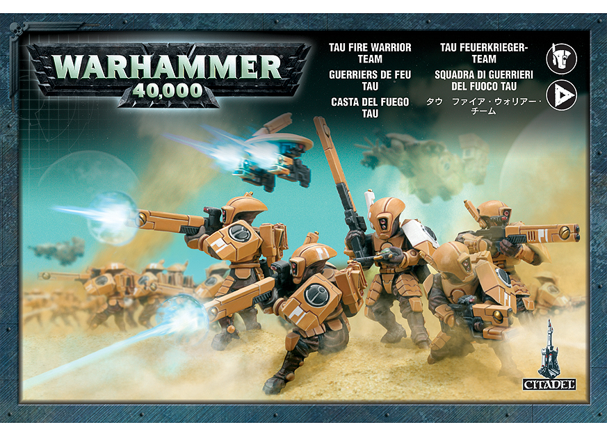 Tau Empire Fire Warriors Warhammer 40k Games 